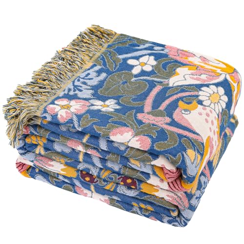 HOORDRY Boho Tagesdecke 100% Baumwolle Sofabezug 230x250CM