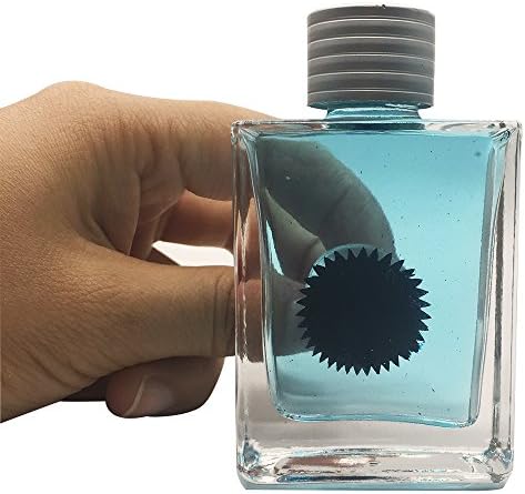 Mokiki Amazing Ferrofluid in a Bottle Magnetic Liquid Display Ferrofluid Sculpture Hydromagnetic Liquid Magnet Educationl Science Toy Kit Blue