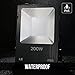 LE Outdoor LED Flood Light, 200W 22000LM, IP65 Waterproof, 600W HPS Equivalent, Daylight White 5000K, 110° Beam Angle, Security Floodlight for Home, Backyard, Patio, Garden, Tree and More