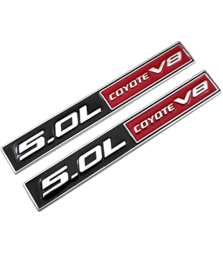 Reswish 2 Emblemas De Edición Vaquera Calcomanía De Insignia De Letra 3d Para El Lado Del Auto Parte Trasera Del Maletero Guardabarros Insignia De 2