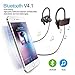 Bluetooth Headphones, LoHi Bluetooth V4.1 Wireless HD Stereo Powersports Accessories Over-Ear Audio & Video Accessories for Gym Running Workout 8 Hour (Bluetooth Headphone)