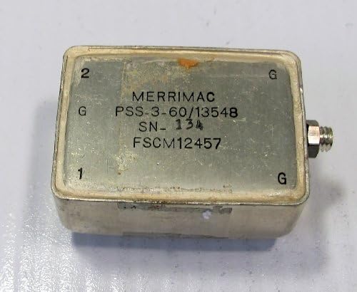 Merrimac PSS-3-60 RF Filter Variable Phase Shifter