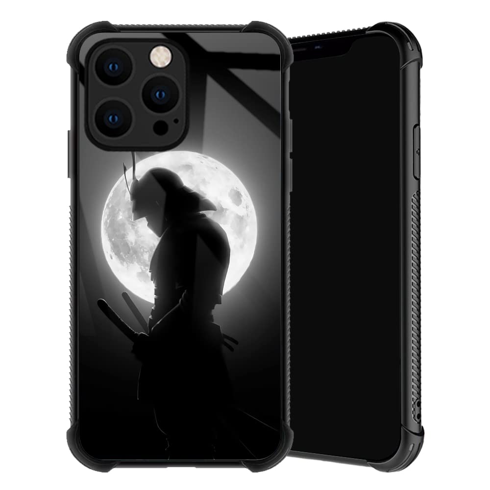 TnXee Compatible with iPhone 14 Case,Moon Samurai