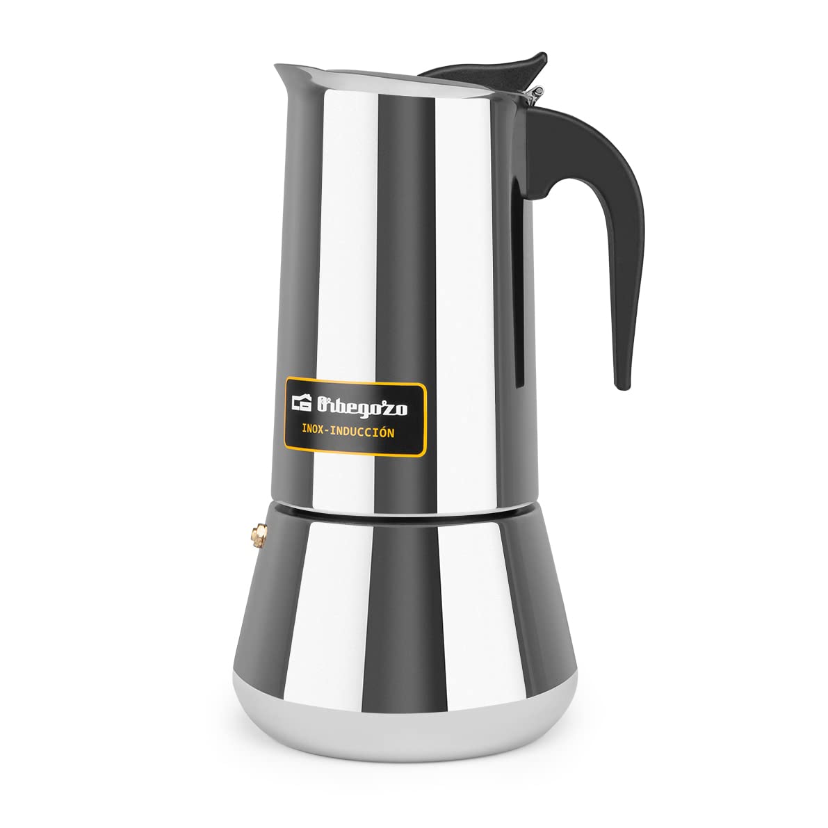 Orbegozo Coffee Maker, Stainless Steel, Silver 15x15x28 cm Metallic Silver