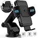 ZeeHoo Wireless Car Charger,10W Qi Fast Charging Auto-Clamping Car Mount,Windshield Dash Air Vent Phone Holder Compatible iPhone 11/11 Pro/11 Pro Max/Xs MAX/XS/XR/X/8/8+,Samsung S10/S10+/S9/S9+/S8/S8+