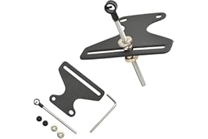 ZSHJGJR Archery Bow Sight Full Metal 1 pin Bow Sight for Recurve Bow and Compound Bow Sight Metal Needle Aim Shooting Sight for Shooting Targeting