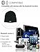 Bluetooth Hat, Bluetooth Beanie, Wireless Bluetooth Headset Hat Music Hat with Built-in Stereo Speakers Fit for Outdoor Sports, Skiing ,Running, Skating, Walking, Christmas Gifts (black)