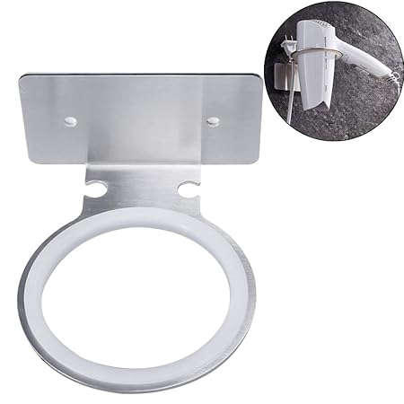 Biqing Soporte de Pared para secador de Pelo Acero Inoxidable para ...