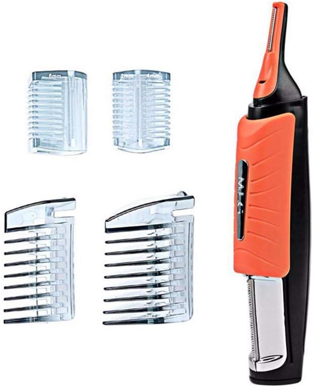 ZNXY Multi-Function Hair Clipper Men's Hair Trimmer 2 in 1 Trimmer Shaver Hair Clipper Beard Trimmer with LED Light