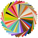 42pcs Felt Fabric, Jmkcoz Crafts DIY Felt Nonwoven Fabric Sheet for Art Craft 42 Colors 15 x 15cm
