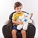 WEWILL Adorable LED Light up Glow Teddy Bear, Teddy Bear Little Stuffed Toys, Stuffed Plush Toy with Colorful Flash LED Light , Stuffed Animal Gifts for Mother's Day 15-Inch (Blue)