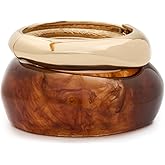 SHASHI Women's Tortoise Bangle Bracelet Set