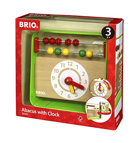 BRIO 30447 - Lernuhr mit Zählrahmen – Bild 3
