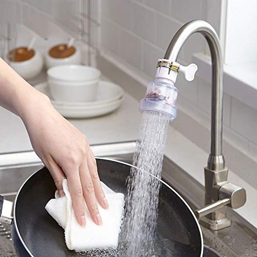 Jeeke Mini Kitchen Faucet Tap Water Purifier Home Accessories Filter with Filtration, Evenly Discharge Water,for Home & Office & Kitchen Uses - Thumbnail 5