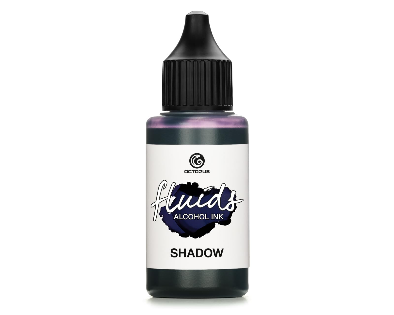 30ml Fluids Alcohol Ink Shadow for Alcohol Ink Art, Grey-Blue