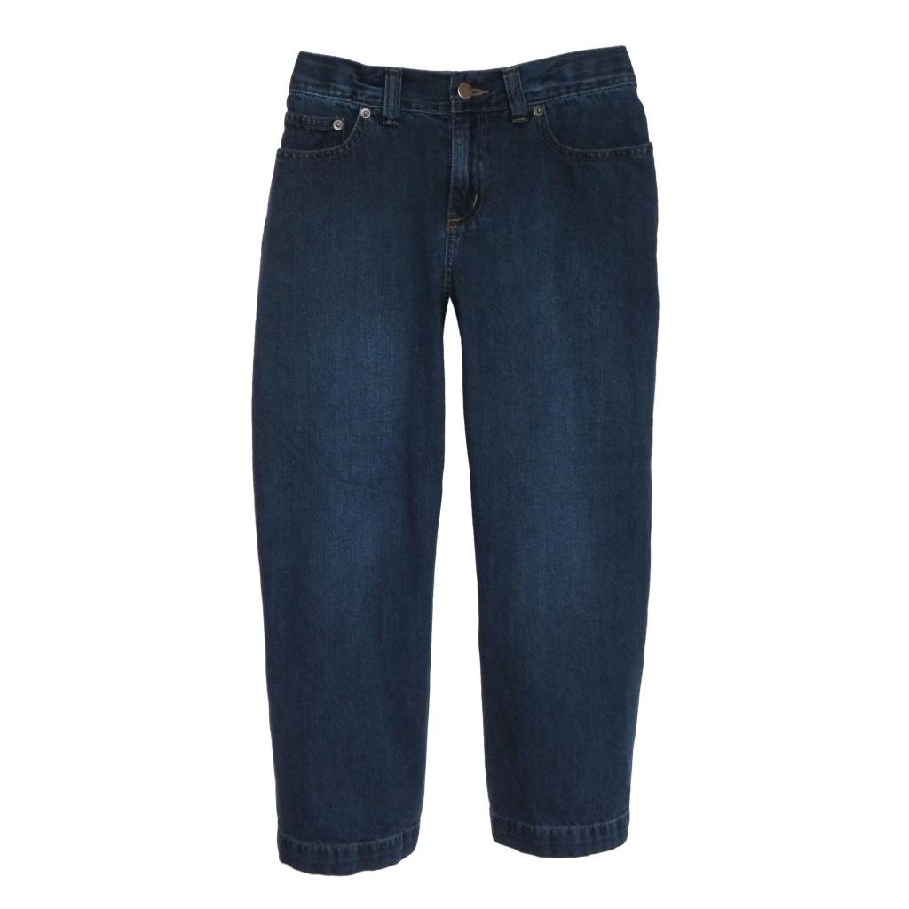 Boys' Husky Denim Jeans 1/2 Elastic 
