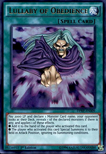 Yu-Gi-Oh! - Lullaby of Obedience (DPRP-EN009) - Duelist Pack: Rivals of the Pharaoh - 1st Edition - Ultra Rare