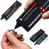 High Accuracy Diamond Tester Professional Jeweler for Novice and Expert - Diamond Selector II 9V Battery Included