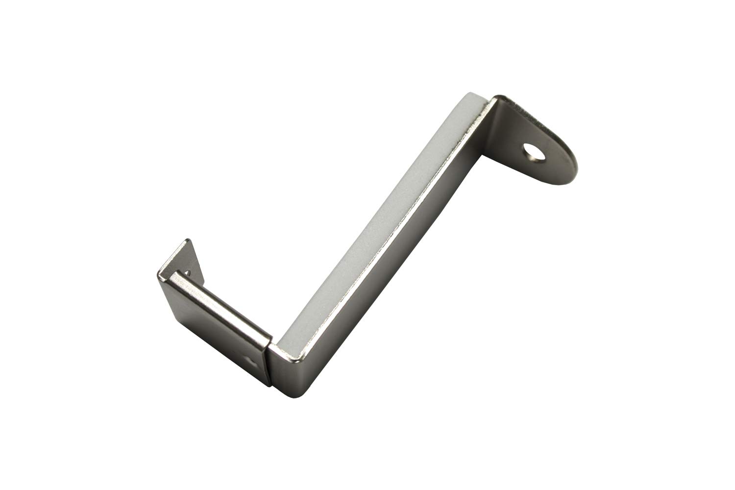 Gardinia Adaptor for tension rails, for tension rods with a diameter of 9 mm, adjustable from 20-28 mm, pack of 2, mounting without drilling on the window casement, metal, titanium