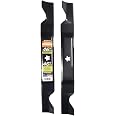 MaxPower 561739B 2-Blade Set for 46" Cut Craftsman, Husqvarna, Poulan Replaces 405380, 532-405380, PP21011,Black