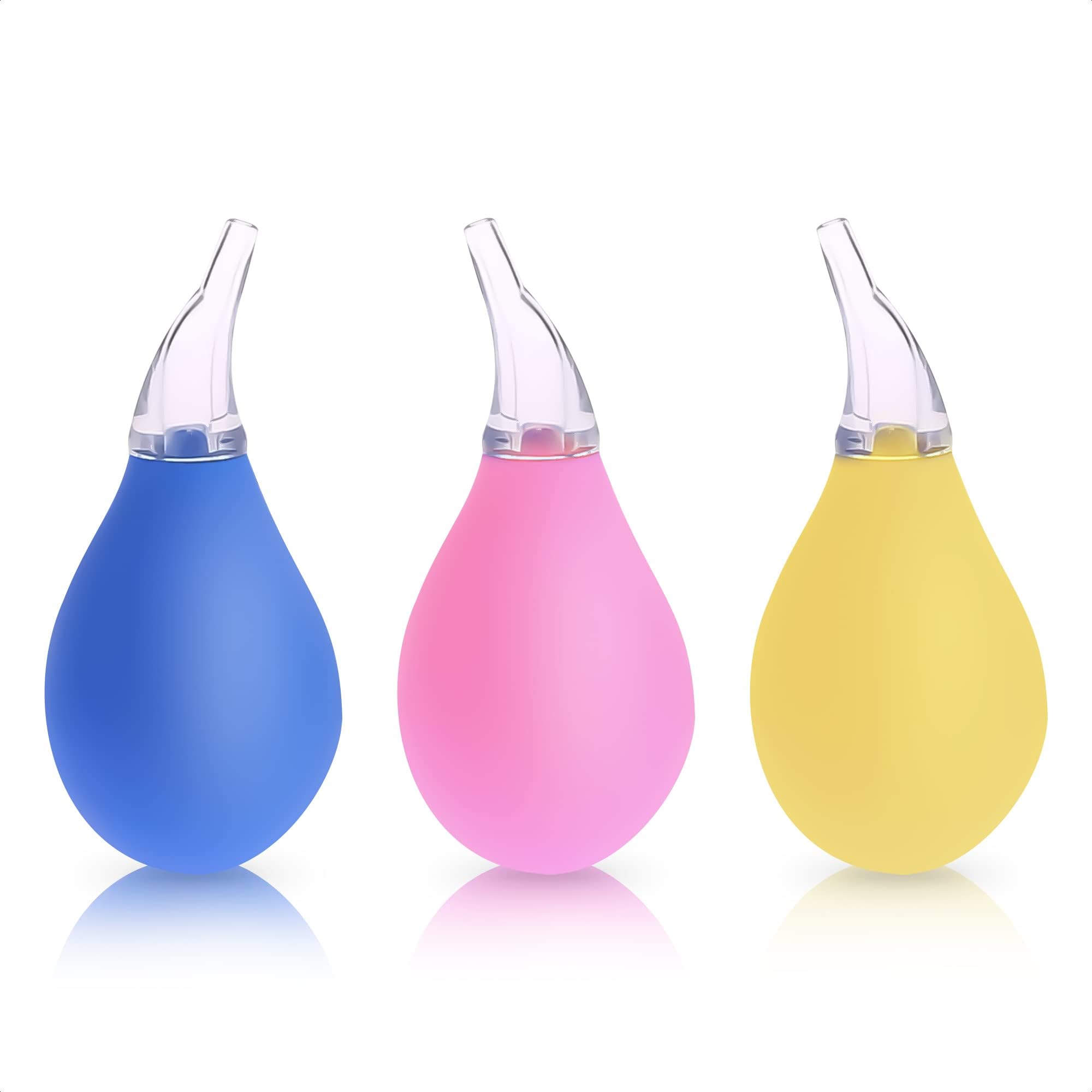 Photo 1 of Nose Bulb Syringe for Baby - 3.5" Mucus Suction for Babies, Baby Bulb Syringe for Infant, Made from Odor-Free PVC & Rubber Nasal Suction for Babies - Easy to Use Infant Nose Sucker for Toddlers