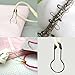 Copper Knitting Locking Markers Crochet Stitch Needle Clips Safety Pins 100 Pcs