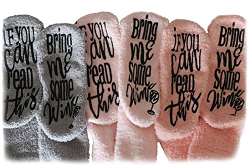 1 Passionette+Fuzzy+Wine+Socks+Housewarming