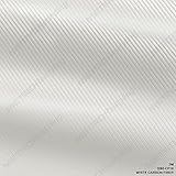 3M 1080 CF10 WHITE CARBON FIBER 3in x 5in SAMPLE SIZE Car Wrap Vinyl Film