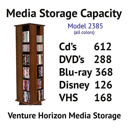 Venture Horizon Revolving Media Tower 600 Black