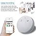 Yumfond Spy Hidden Camera, WiFi Smoke Detector Cam, HD 1080 Motion Detection Night Vision Loop Recording Security Nanny Cam, Wireless Mini Video Recorder (Video Only)