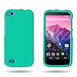 CoverON® SlimSnap Series Hard Rubberized Case for BLU Life Play - with Cover Removal Pry Tool - Teal