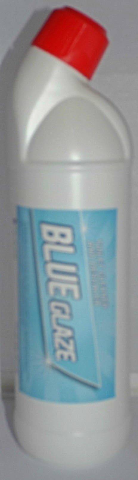 BLUE GLAZE TOILET CLEANER LIMESCALE REMOVER AND DESCALER - Freshens up and removes unwanted stains, smells and dirt (1L)