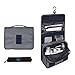 Cocoly Portable Hanging Toiletry Bag Travel Organizer Cosmetic Bag for Women Makeup or Men Shaving Kit with Hanging Hook