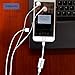 SINGB Splitter and Lightning Adapter Dual Headphone Jack Audio and Charge Cable for IPhone 7/7 Plus