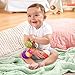 B. toys – B. baby- Rattle Ball – 4 Balls & Teething Clip -Sensory Toy with Colors Textures & Sounds – Sounds So Squeezy – 3 Months +