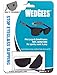 Wedgees Eyeglass Retainer Black Molded Dual Fit. (2 packs)
