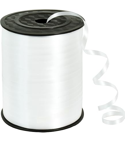 Packaging: Red Splendorette Curling Ribbon - 3/16 in. x 500 Yards - Bundle of 4 Rolls