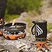 Jetboil 1-Liter FluxRing Tall Spare Cup for Jetboil Camping Cooking Systems, Carbon