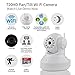 NexGadget HD WiFi IP Security Camera Surveillance System Video Recording Sonic Recognition P2P Pan Tilt Remote Motion Detect Alert With Two-Way Audio