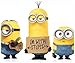 Stuart Dave Kevin Minion Film 2015 Animated Characters Mouse Pad, Customized Rectangle Mousepad by iCustomonline