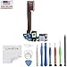 Unifix Charging Port Flex Cable Dock Connector USB Port Repair Part for HTC One M8 (Single Pin) + Toolkit