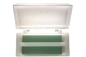 MUHWA Microscope Glass Cover Pre-Cleaned 24mm x 50mm Coverslips 100 Pieces/Box