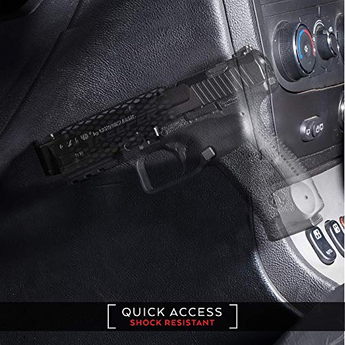 Get Gun Mount & Holster for Vehicle and Home HQ Rubber