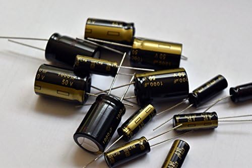 12 pcs Panasonic FM Series Electrolytic Capacitors - 10V 1500uf 20% Low Impedance