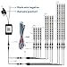 TACHICO 12Pcs Motorcycle LED Light Kit Strips APP/RF Wireless Under glow Lights Atmosphere Multi-Color Lamp with Remote Controller for Harley Davidson Kawasaki Suzuki Ducati Polarthumb 3