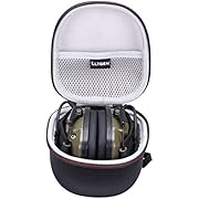 LTGEM EVA Hard Case for Howard Leight Impact Earmuff/PROHEAR 016 Earmuff Travel Storage Bag with Mesh Pocket