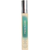 5 SENS Twin Flame Eau de Parfum Travel Spray (10 mL) - Clean, Long-Lasting Fine Fragrance - Woody with Cucumber, Cardamom, Sandalwood, White Musk - Vegan, Cruelty-Free