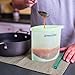 Reusable Silicone Food Storage Bags Set of 4 + Scrubber Sponge - Airtight Preservation Seal Bag For Cooking Snack Sandwich Container Sous Vide Steam Boil Microwave Freezer Dishwasher Safe by GreenZips