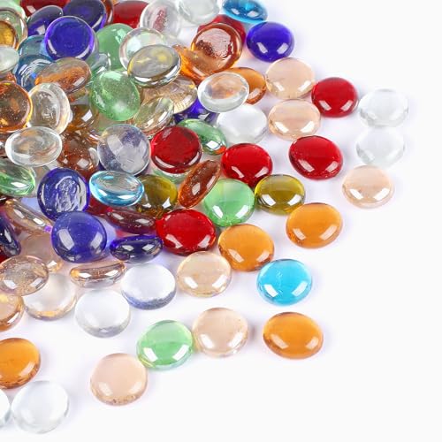 Piedras de cristal de colores y muggle, 200-220 unidades, 900 g