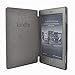 Huasiru PU Leather Case Cover for Amazon Kindle 4 & Kindle 5 Generation (Button Version) Only, NavyBlue